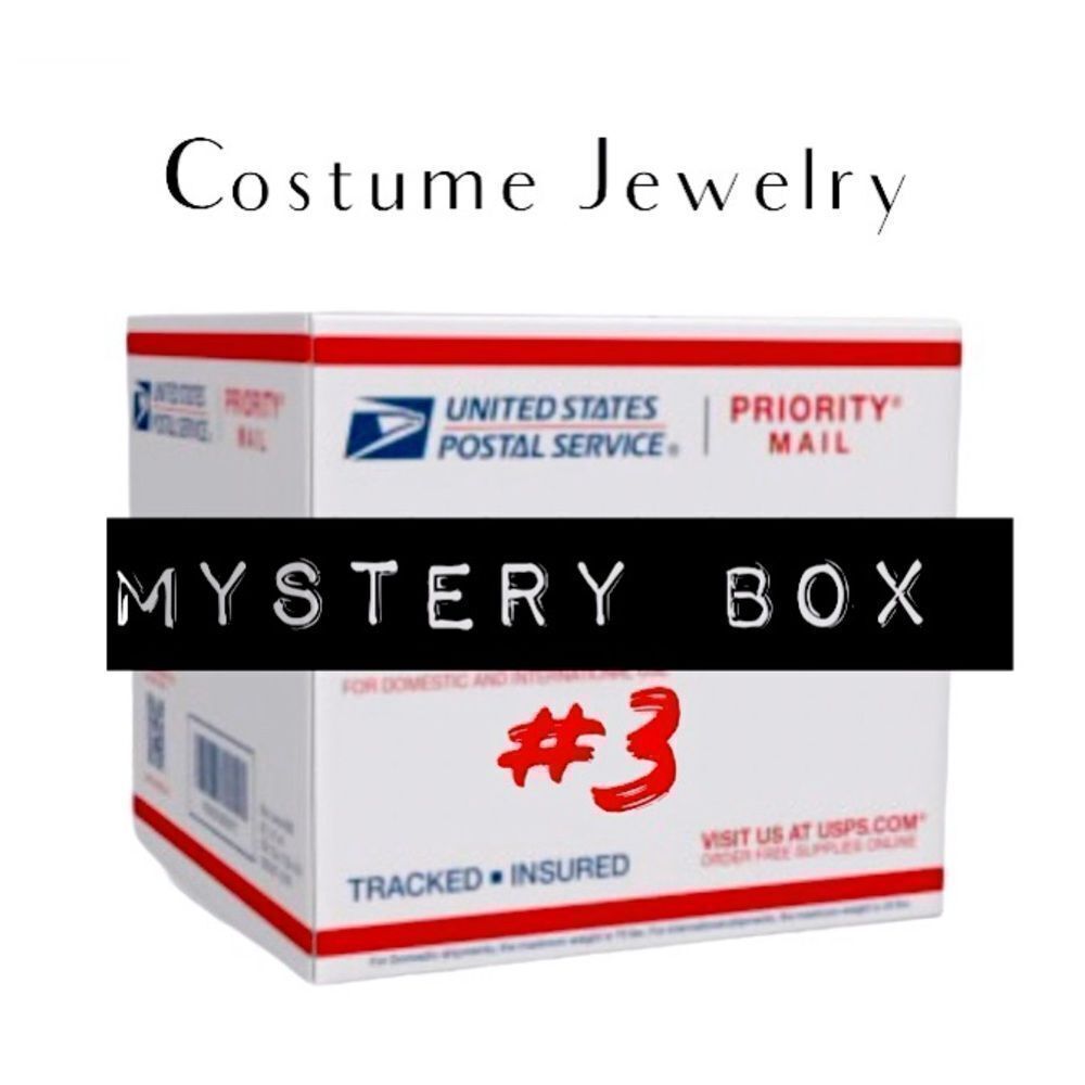 Costume Jewelry Mixed Variety Mystery Box Resellers Lot Women’s & Girls OSFM